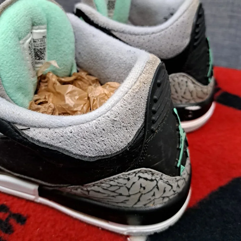 %Size 6.5Y Nike Air Jordan 3 Retro GS Shoes / AJ3